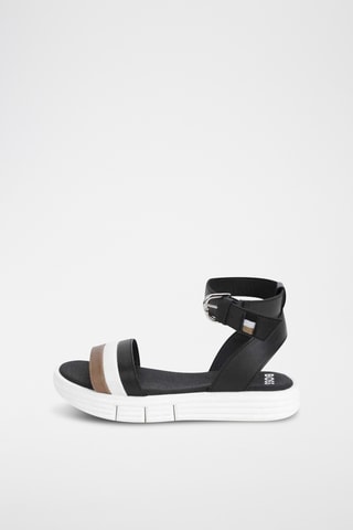 Sandales en cuir - Noir - Boss