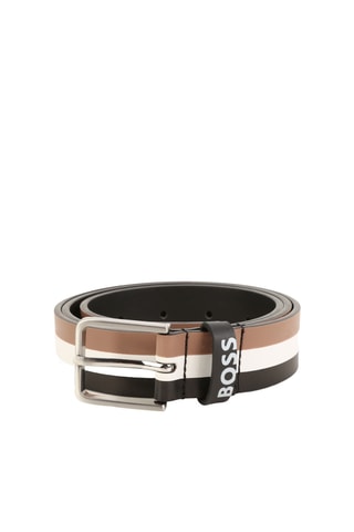 Ceinture en cuir - Noir - Boss