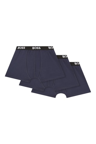 3 boxers - Bleu marine - Boss
