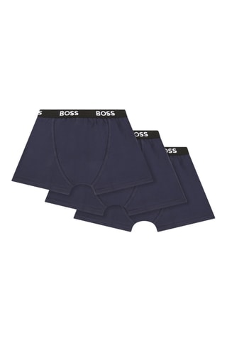3 boxers - Bleu marine - Boss