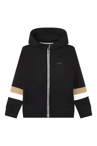 Sweat à capuche - Noir - Boss