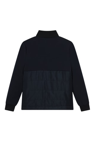 Veste bi-matière - Bleu marine - Boss