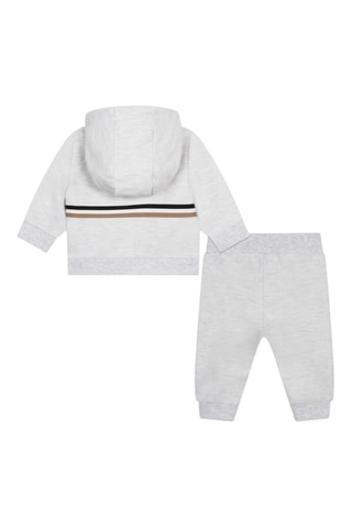 Sweat à capuche et jogging - Gris clair - Boss