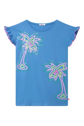 Robe t-shirt - Bleu cobalt - Billieblush