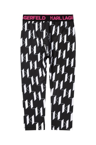 Legging - Noir et blanc - Karl Lagerfeld