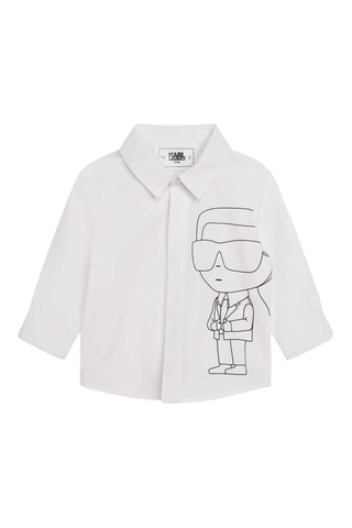 Chemise et pantalon - Noir et blanc - Karl Lagerfeld