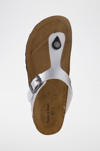 Tongs Argenté
