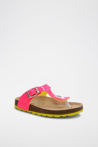 Tongs vernies Fuchsia