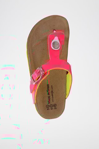 Tongs vernies Fuchsia
