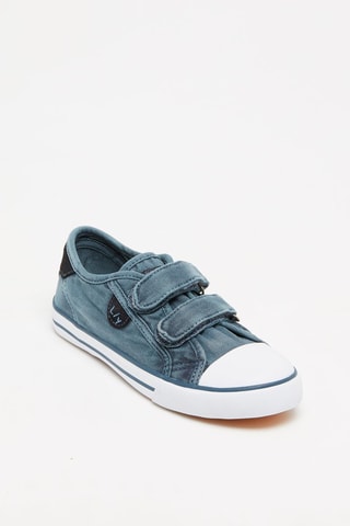 Tennis en jean Bleu clair