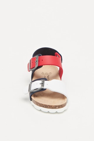 Sandales Bleu marine et rouge