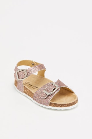 Sandales Doré et doré rose