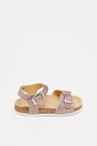 Sandales Doré et doré rose