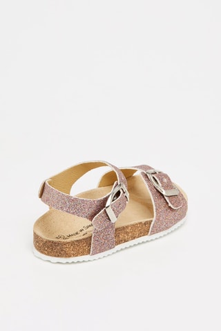 Sandales Doré et doré rose