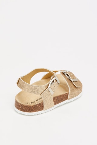 Sandales Doré
