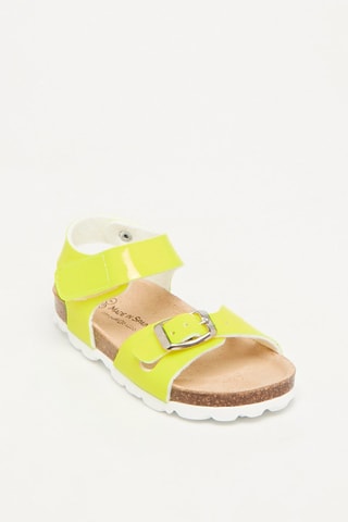Sandales Jaune fluo