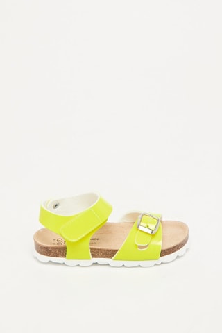 Sandales Jaune fluo