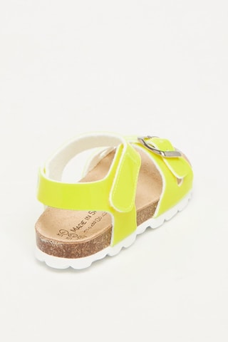 Sandales Jaune fluo