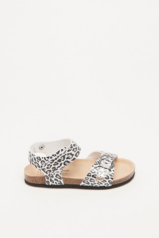 Sandales Blanc et marron