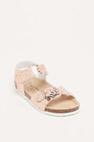 Sandales Saumon
