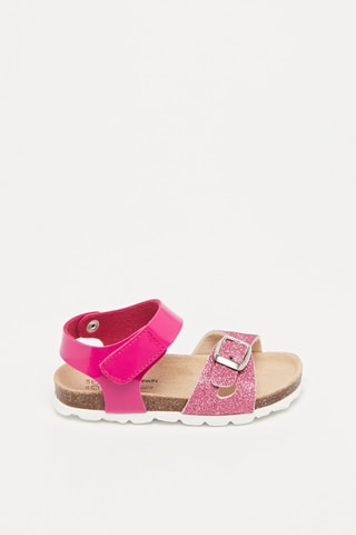 Sandales Fuchsia et rose