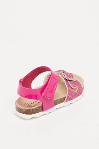 Sandales Fuchsia et rose