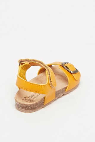 Sandales Jaune