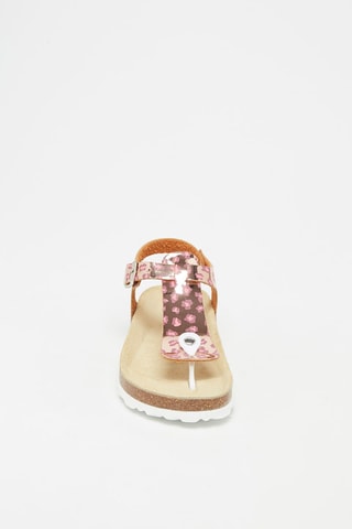 Sandales Doré rose