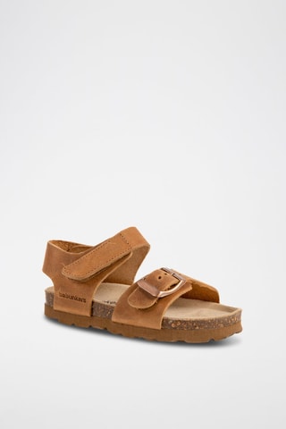 Sandales en cuir Rosso Camel