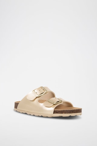 Mules Ibiza Doré