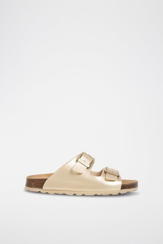 Mules Ibiza Doré