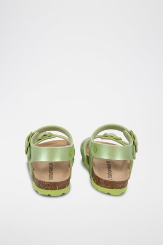 Sandales Renne Vert