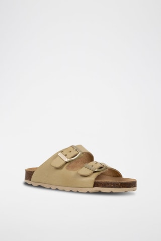 Mules Ibiza Beige