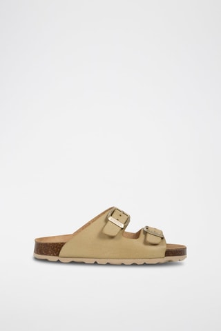 Mules Ibiza Beige
