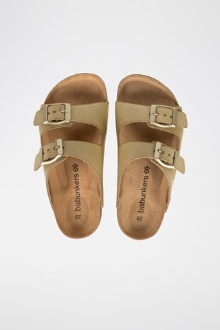 Mules Ibiza Beige