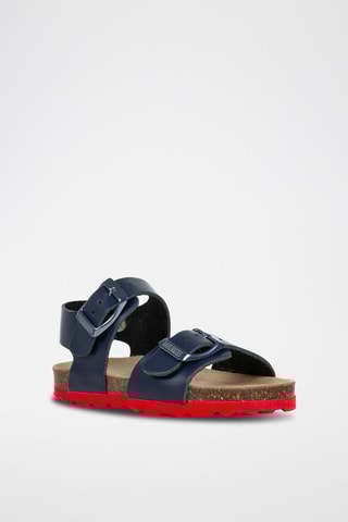 Sandales en cuir Jumanji Bleu