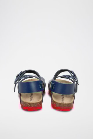 Sandales en cuir Jumanji Bleu