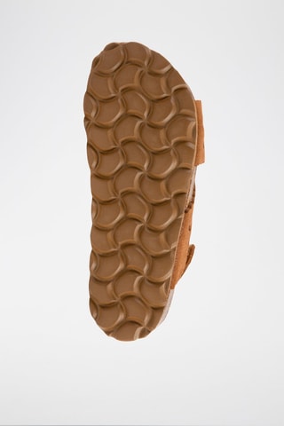 Sandales en nubuck Rosso Camel
