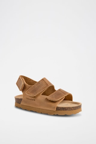 Sandales en cuir Rosso Marron clair