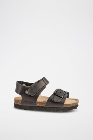Sandales en cuir Rosso Noir