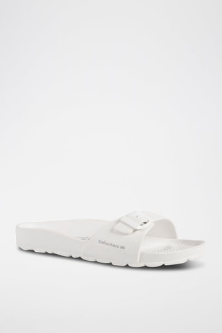 Mules Horsy Blanc