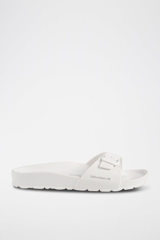 Mules Horsy Blanc