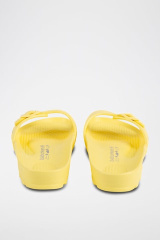 Mules Horsy Jaune