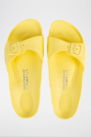 Mules Horsy Jaune