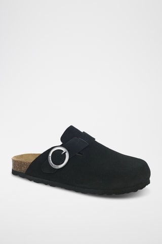 Sabots en nubuck Rosso Noir