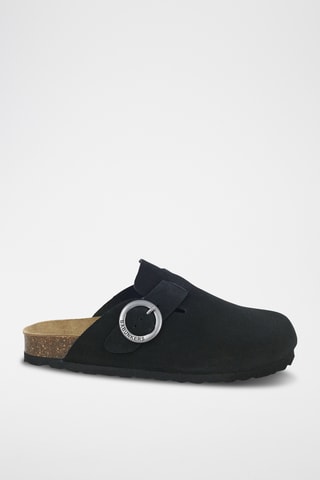 Sabots en nubuck Rosso Noir