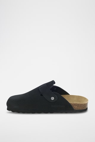 Sabots en nubuck Rosso Noir