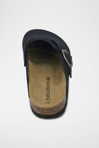 Sabots en nubuck Rosso Noir