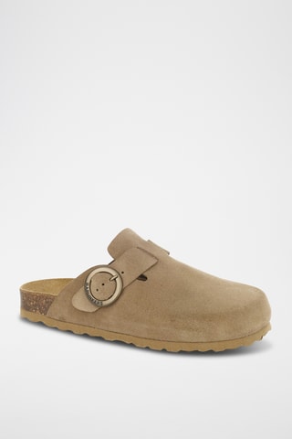 Sabots en nubuck Rosso Marron clair