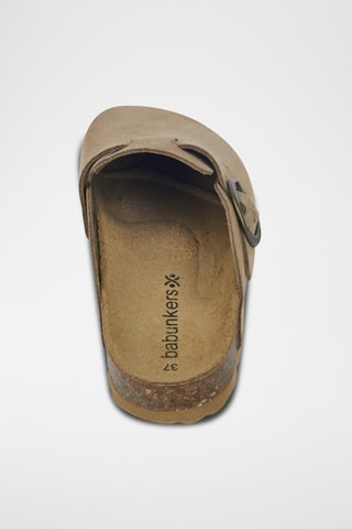 Sabots en nubuck Rosso Marron clair